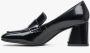 Estro Dames Zwarte Lakleren Blokhak Pumps Er00113582 Black Dames - Thumbnail 2