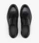 Estro Zwarte leren brogues met decoratieve perforatie Black Heren - Thumbnail 5