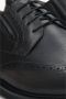 Estro Heren Zwarte Leren Brogues met Decoratieve Perforatie Er00114370 Black Heren - Thumbnail 6
