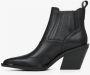 Estro Zwarte Dames Cowboy Laarzen gemaakt van Italiaans Echt Leer Er00114522 Black Dames - Thumbnail 2