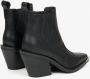 Estro Zwarte Dames Cowboy Laarzen gemaakt van Italiaans Echt Leer Er00114522 Black Dames - Thumbnail 4