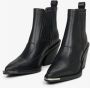 Estro Zwarte Dames Cowboy Laarzen gemaakt van Italiaans Echt Leer Er00114522 Black Dames - Thumbnail 5