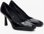Estro Dames Zwarte Leren Hakken Er00114176 Black Dames - Thumbnail 2