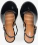 Estro Zwarte Slingback Pumps voor dames gemaakt van echt Italiaans patentleer Premium Er00117101 - Thumbnail 2