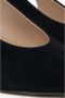 Estro Zwarte Velours Slingback Pumps - Thumbnail 2