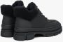 Estro Zwarte Dames Veterschoenen voor de Winter met Echt Bont Er00112245 Black Dames - Thumbnail 2