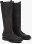 Estro Dames Zwarte Vintage Laarzen gemaakt van Echt Italiaans Leer Er00113598 Black Dames - Thumbnail 3
