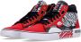 Etnies Hoge Rebel Sports Skate Schoenen Rood Wit Zwart Multicolor Heren - Thumbnail 3