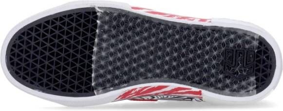 Etnies Hoge Rebel Sports Skate Schoenen Rood Wit Zwart Multicolor Heren