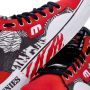 Etnies Hoge Rebel Sports Skate Schoenen Rood Wit Zwart Multicolor Heren - Thumbnail 9