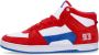 Etnies Hoge Top Skate Schoenen Rood Wit Blauw Multicolor Heren - Thumbnail 3