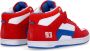 Etnies Hoge Top Skate Schoenen Rood Wit Blauw Multicolor Heren - Thumbnail 5