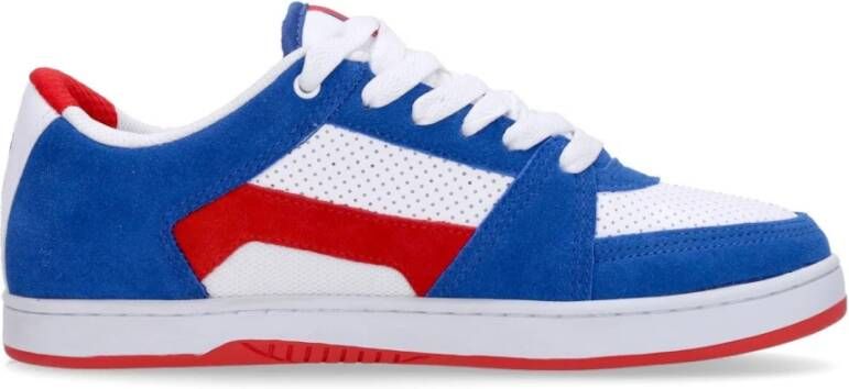 Etnies Rap Lo Skate Schoenen Blauw Rood Wit Multicolor Heren