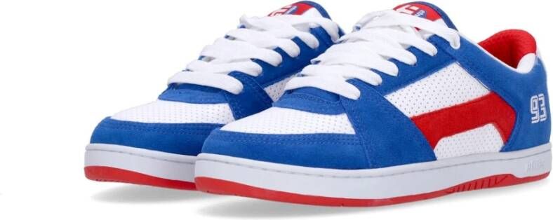 Etnies Rap Lo Skate Schoenen Blauw Rood Wit Multicolor Heren