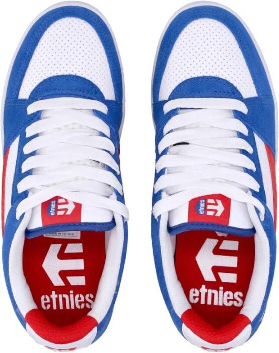 Etnies Rap Lo Skate Schoenen Blauw Rood Wit Multicolor Heren