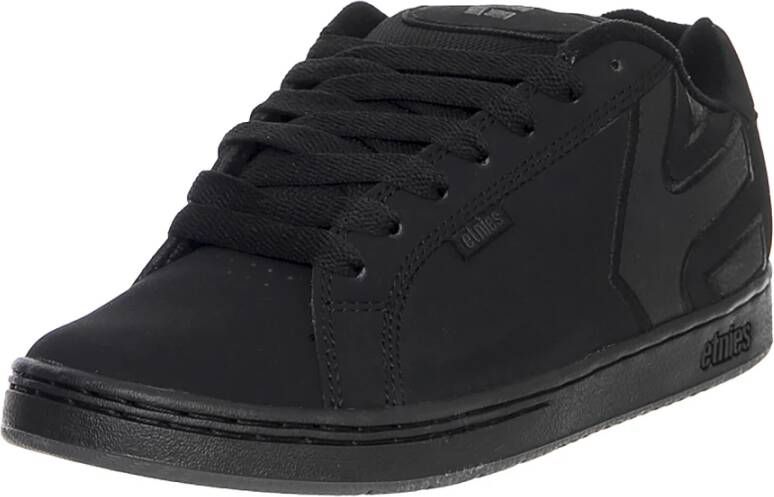 Etnies Zwarte Lage Profiel Vetersneakers Black Dames