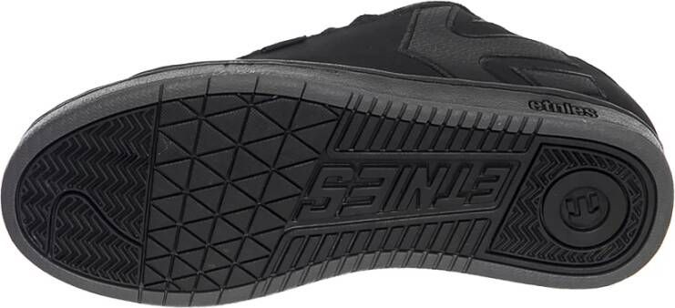 Etnies Zwarte Lage Profiel Vetersneakers Black Dames