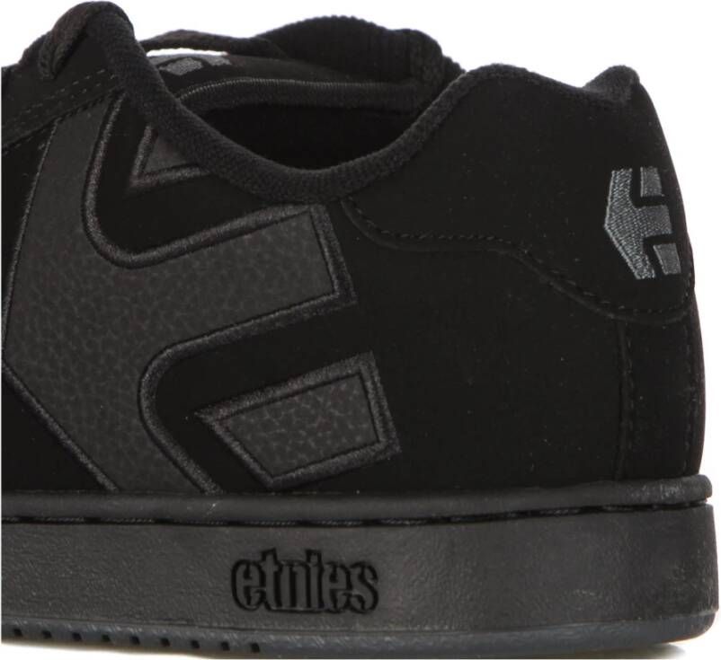 Etnies Zwarte Vuile Was Skate Schoenen Black Heren