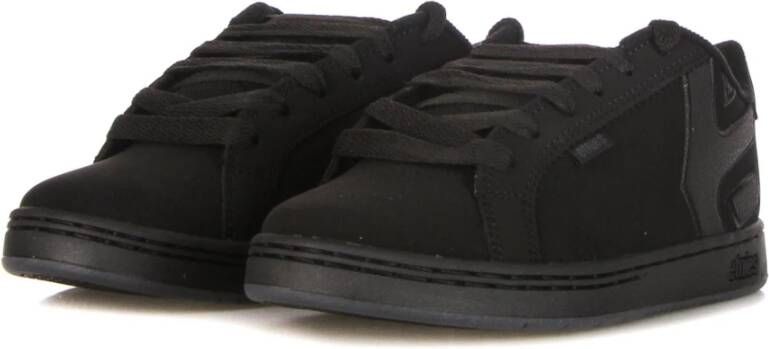 Etnies Zwarte Vuile Was Skate Schoenen Black Heren