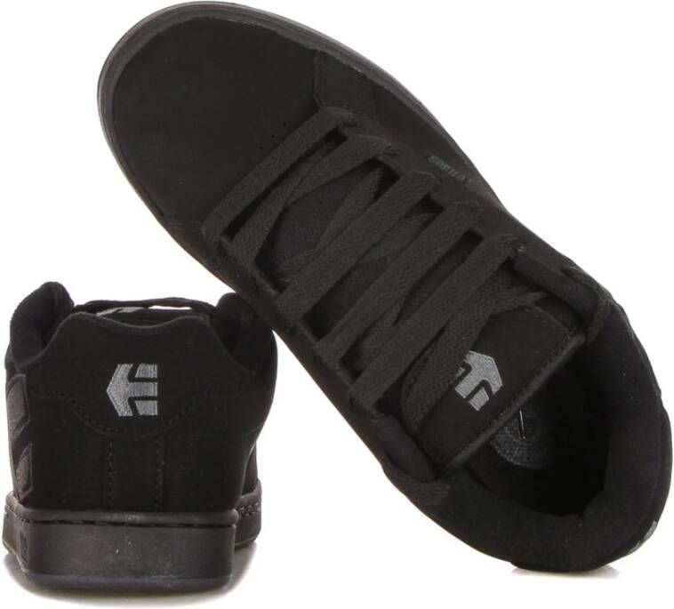Etnies Zwarte Vuile Was Skate Schoenen Black Heren