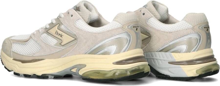 ETONIC Lage Sneakers Dames Evolution Maat: 36 Materiaal: Leer Kleur: Beige - Foto 2