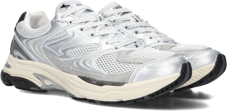 ETONIC Lage Sneakers Dames Evolution Saturn Maat: 41 Materiaal: Mesh Kleur: Zilverkleurig - Foto 4