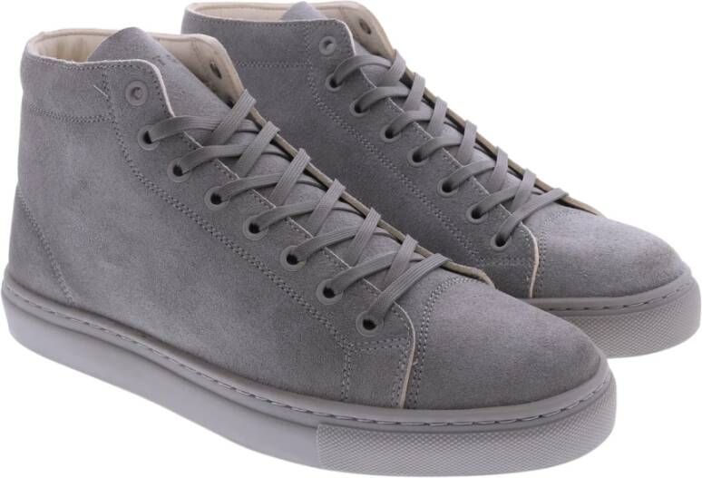 ETQ Amsterdam Grijze Suède Sneakers Gray Heren