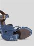 Etro Blauwe Bloe Plateau Sandalen - Thumbnail 2