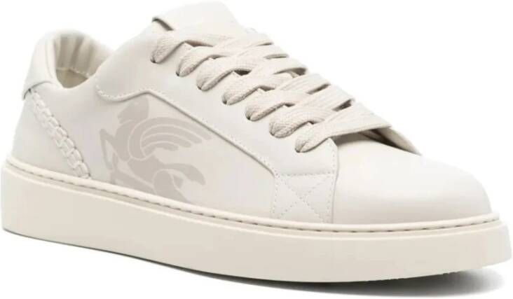 Etro Italiaanse stoffen sneakers met rubberen zool