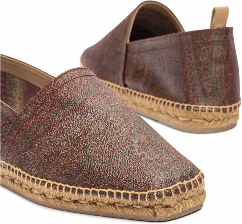 Etro Rode Paisley Espadrilles