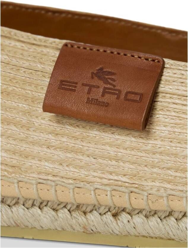Etro Stijlvolle Espadrilles van Stof