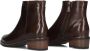 Everybody Enkellaarsjes Dames Laarzen Damesschoenen Leer 11654 Bruin - Thumbnail 4