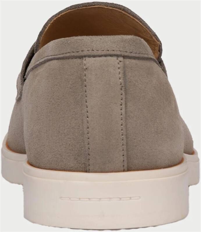 Exton Beige Suède Loafers