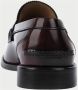 Exton Bordeaux Leren College Loafers - Thumbnail 2
