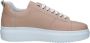 Exton Dames Leren Lage Sneakers Pink Dames - Thumbnail 4