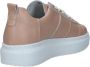 Exton Dames Leren Lage Sneakers Pink Dames - Thumbnail 5