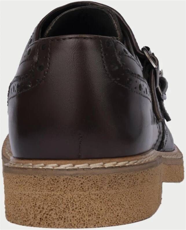 Exton Double Monk Leren Schoenen