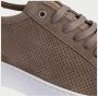 Exton Geperforeerde Suède Sneakers Diepblauw - Thumbnail 2