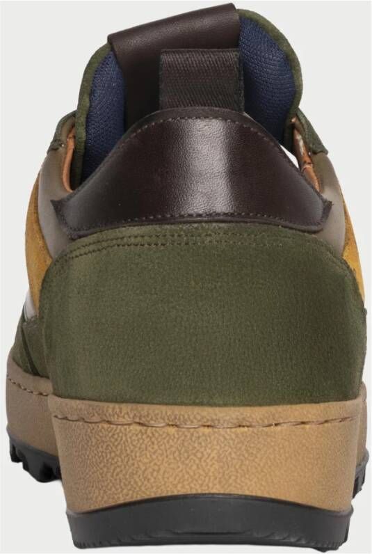 Exton Groene Veterschoenen