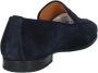 Exton Heren Loafer Suède Rubberen Zool Blue Heren - Thumbnail 5