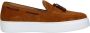 Exton Heren Loafer Suède Rubberen Zool Brown Heren - Thumbnail 4