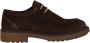 Exton Heren Veterschoenen Klassieke Stijl Brown Heren - Thumbnail 4