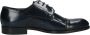 Exton Heren Veterschoenen Verhogen Stijl Blue Heren - Thumbnail 4