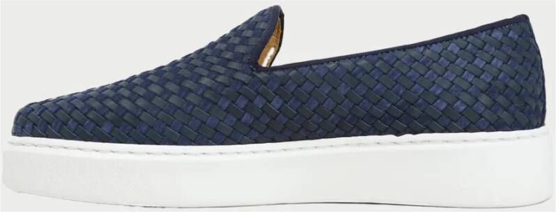 Exton Leren instap-mocassins
