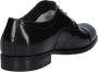 Exton Leren Veterschoenen Black Heren - Thumbnail 5