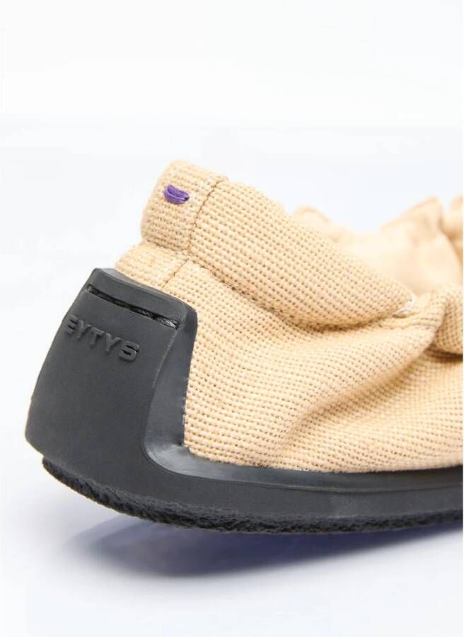 Eytys Canvas Ballerina Flats Ronde Neus Beige Dames
