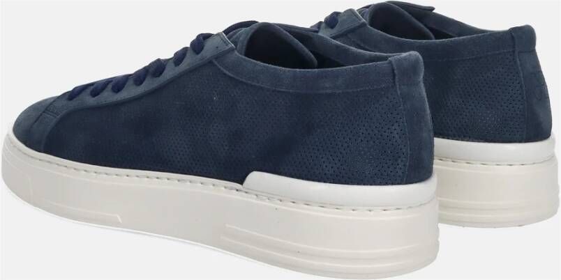 Fabi Blauwe Sneakers Uitdaging 2.0 Micro-geperforeerd Blue Heren