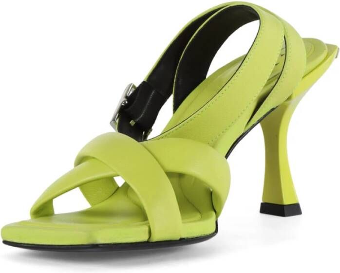 Fabi High Heel Sandals Green Dames