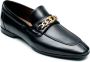 Fabi Klassieke Leren Loafers Zwart Black Heren - Thumbnail 2