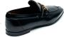 Fabi Klassieke Leren Loafers Zwart Black Heren - Thumbnail 4